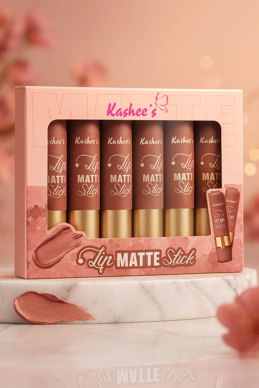Lip Matte Stick (Pack of 6 Pcs) - Image 2